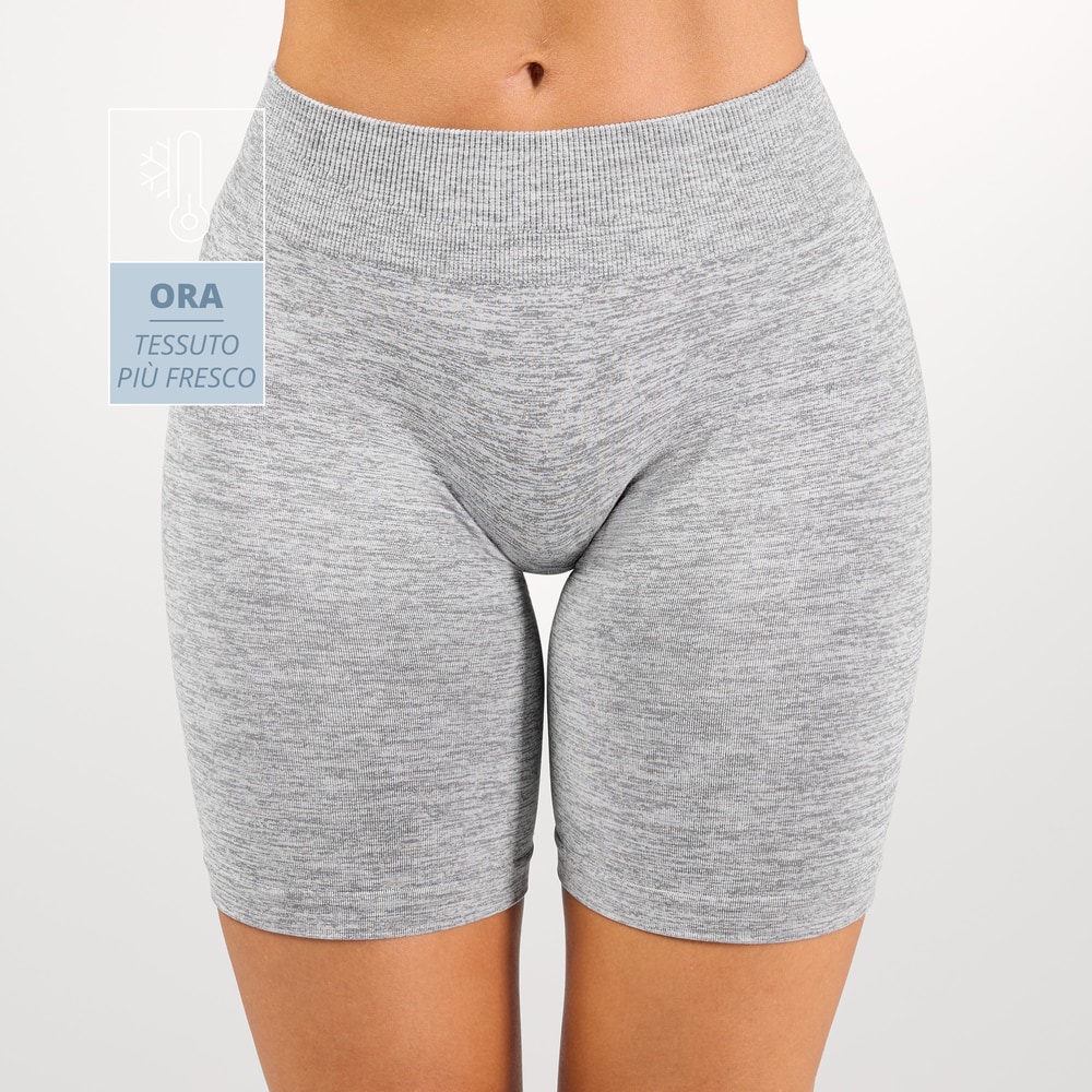 Pantaloncini da Ciclista a Vita Bassa Athleisure (1)