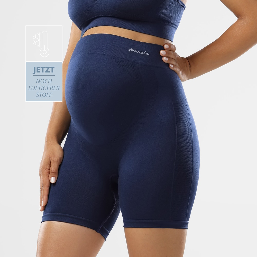CoreMom Shorts mit hohem Bund (1)