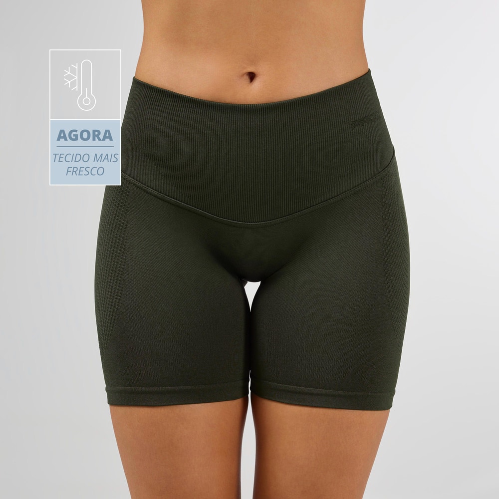 Calções de Cintura Média MuseFit Back V (1)