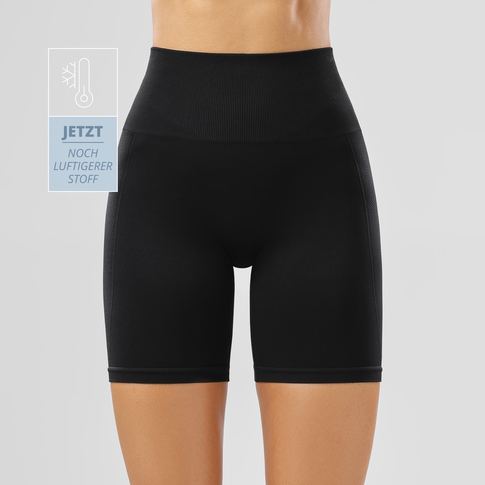 Peach Perfect Air Shorts mit hohem Bund (10)