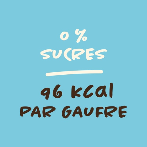 Gaufres Sans Sucres (6 pièces) - Goût Vanille (6)