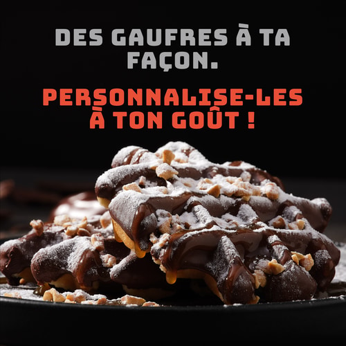 Gaufres Protéinées (6 pièces) - Chocolat (3)