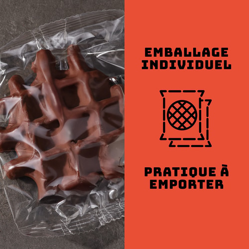 Gaufres Protéinées (6 pièces) - Chocolat (8)