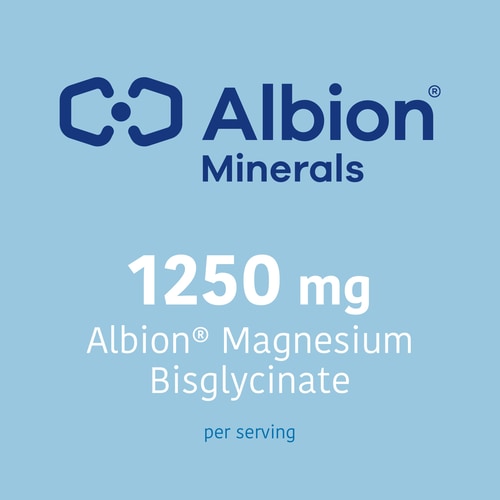 Albion® Magnesium Bisglycinate 60 veg caps (6)