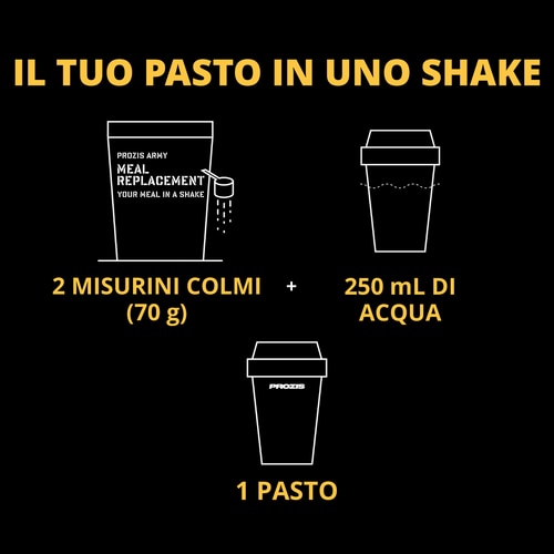 Shake Sostitutivo dei Pasti Army 800 g (10)
