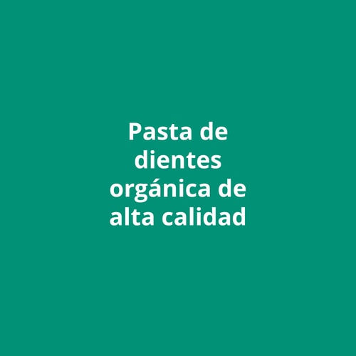 Pasta de dientes orgánica 75 mL (10)