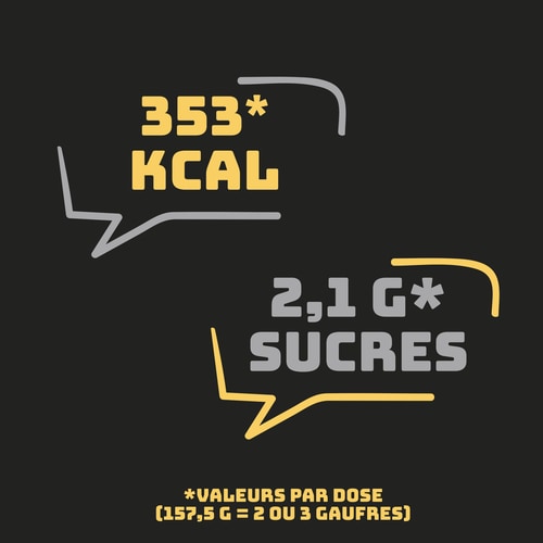 Préparation pour Gaufres Protéinées 400 g - Original (6)