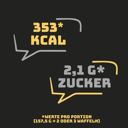 Protein-Waffelmischung 400 g - Original (6)