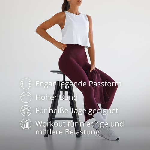 Athleisure Leggings mit hohem Bund (2)