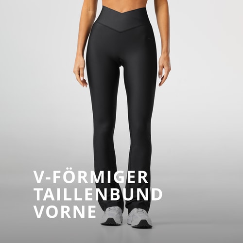 Essence High-Waist Flared Pants (3)