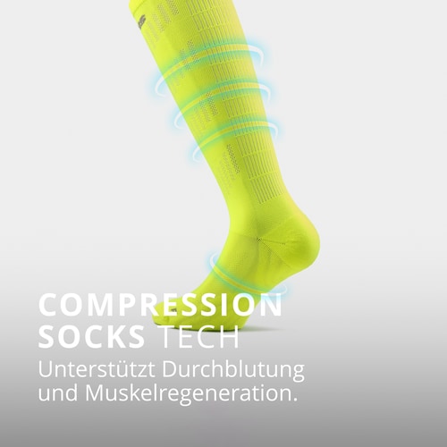 Comptech Cushioned Knee-High Socken (2)
