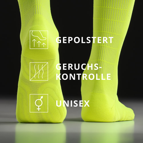 Comptech Cushioned Knee-High Socken (4)