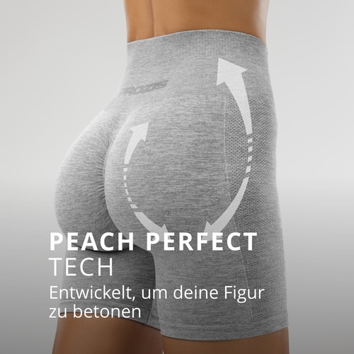Peach Perfect Air Shorts mit hohem Bund (2)