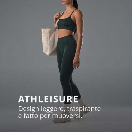 Reggiseno Sportivo Athleisure - Verde Scuro (2)