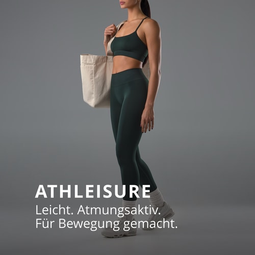Athleisure Sport-BH - Dunkelgrün (2)