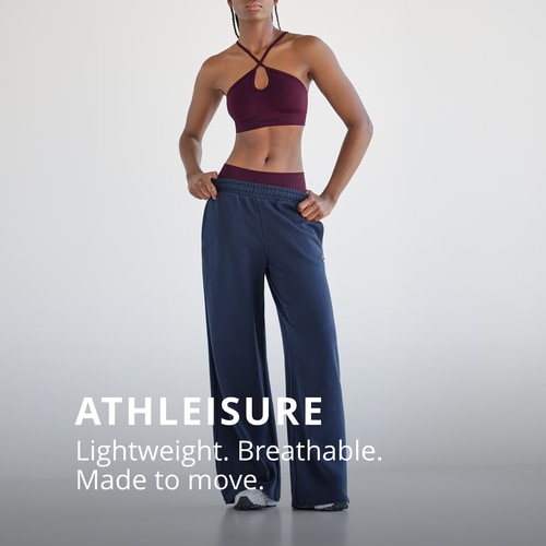 Athleisure Cross-Front Sports Bra (2)