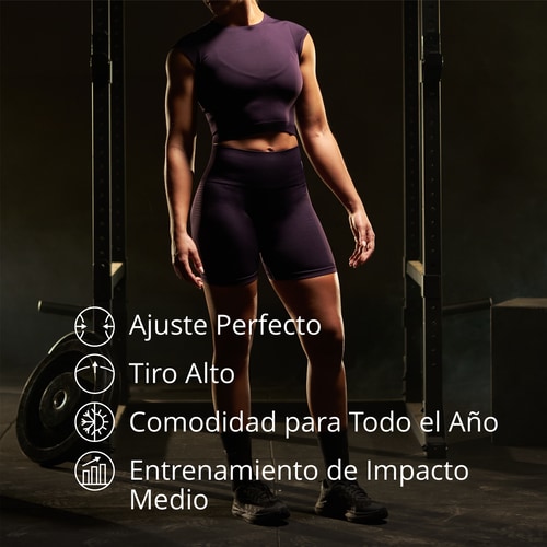 Pantalón Corto de Tiro Alto IronMode (5)