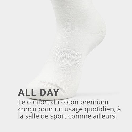 Chaussettes AllDay Cotton Crew (2)