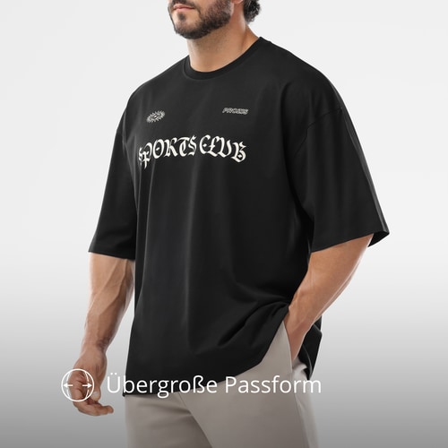 Sports Club Oversized T-Shirt (3)