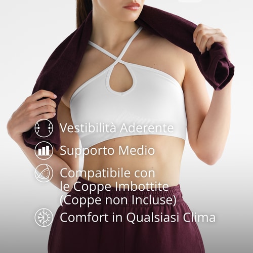 Reggiseno Sportivo Cross-Front Athleisure (3)