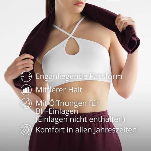 Athleisure Sport-BH mit überkreuzten Trägern vorne (3)