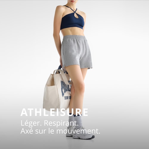 Brassière de Sport Croisée Devant Athleisure (2)