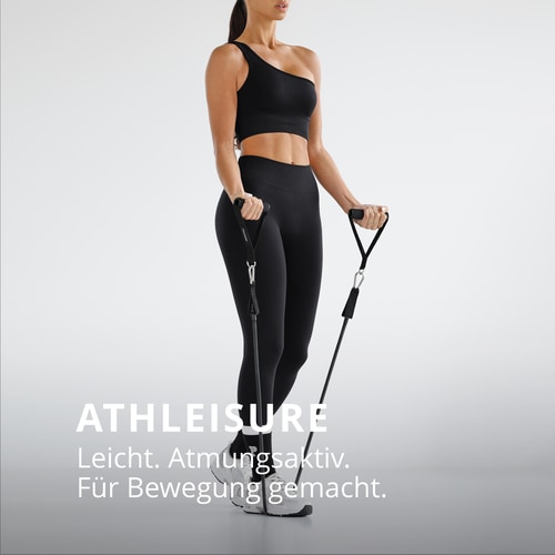 Athleisure Sport-BH mit asymmetrischem Träger (2)