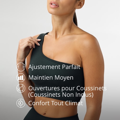 Brassière de Sport Asymétrique Athleisure (3)