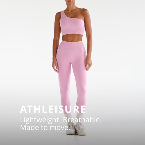 Athleisure One shoulder sport-bh (2)