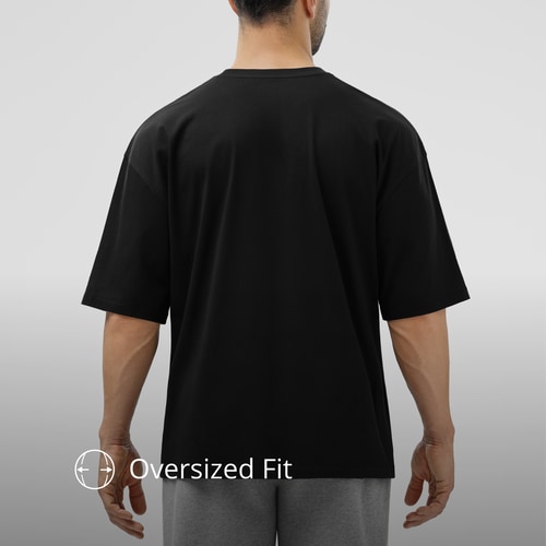Athleisure Essential Men's Oversized T-Shirt (2)