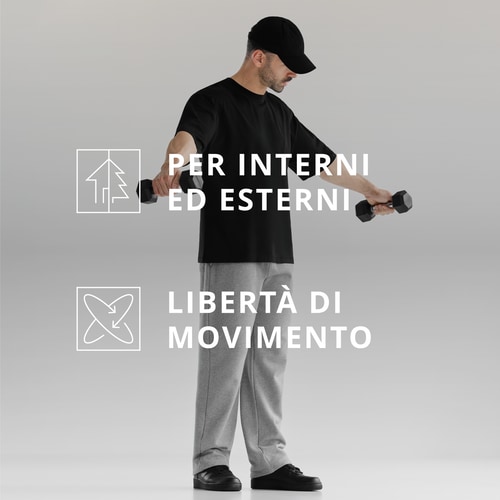 T-Shirt Oversized da Uomo Athleisure Essential (3)