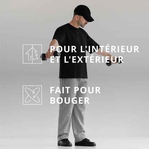 T-shirt Oversized pour Homme Athleisure Essential (3)