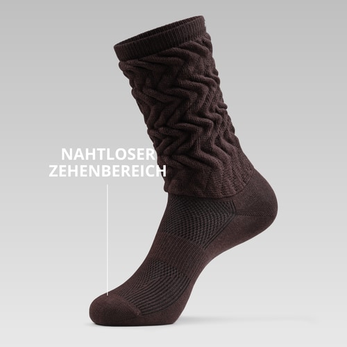 Scrunchie Over The Calf Socken (5)