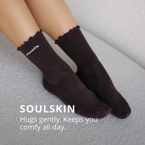 SoulSkin Ruffle Ankle Socks (2)