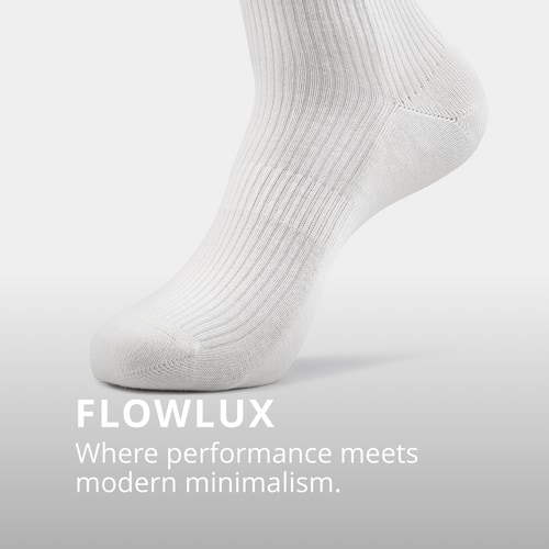 FlowLux Ribbed Crew Socks (2)