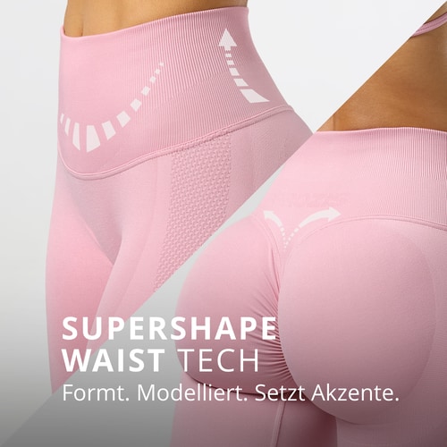 MuseFit Shorts mit mittelhohem Bund (3)