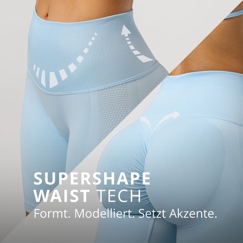 MuseFit Shorts mit mittelhohem Bund (3)