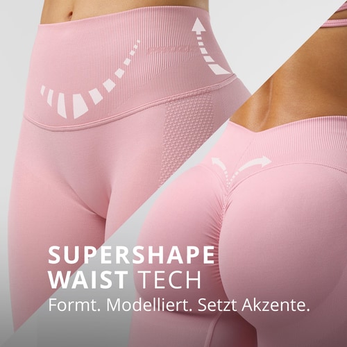 MuseFit Mittelhohe Leggings mit V-Ausschnitt hinten (3)