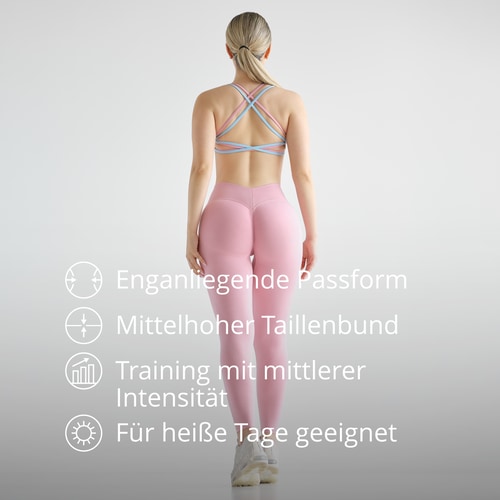 MuseFit Mittelhohe Leggings mit V-Ausschnitt hinten (5)