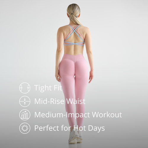 MuseFit Mid-Waist V-Back Leggings (5)