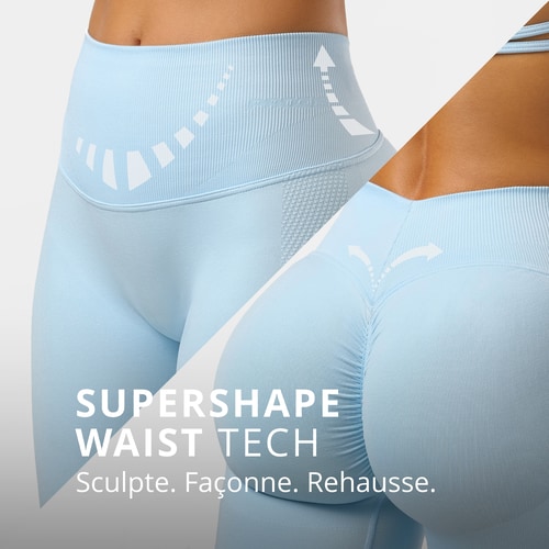 Legging Taille Mi-Haute Dos en V MuseFit (3)