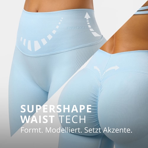 MuseFit Mittelhohe Leggings mit V-Ausschnitt hinten (3)
