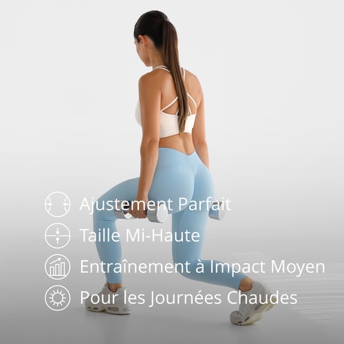 Legging Taille Mi-Haute Dos en V MuseFit (5)