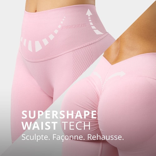 Short Taille Mi-Haute Dos en V MuseFit (3)