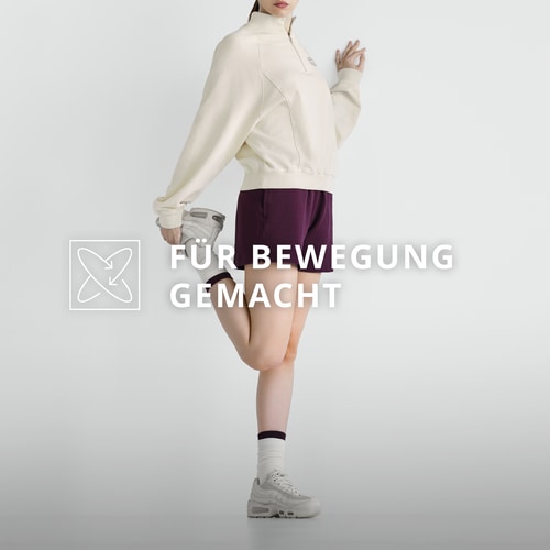 Athleisure Sweatshirt mit Halbreißverschluss (5)