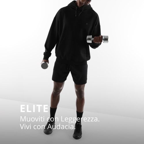 Felpa con Cappuccio Oversized Elite (2)