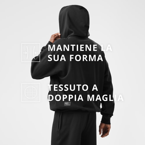 Felpa con Cappuccio Oversized Elite (5)