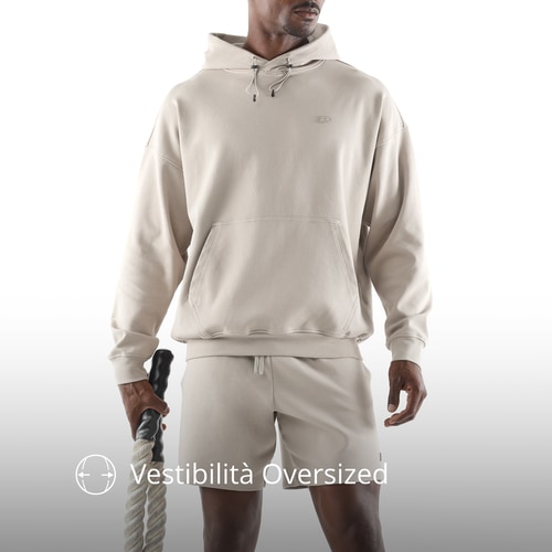 Felpa con Cappuccio Oversized Elite (3)