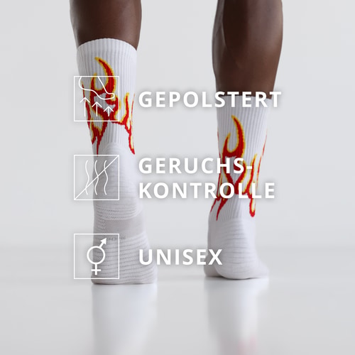 Flame On Crew Socken (4)