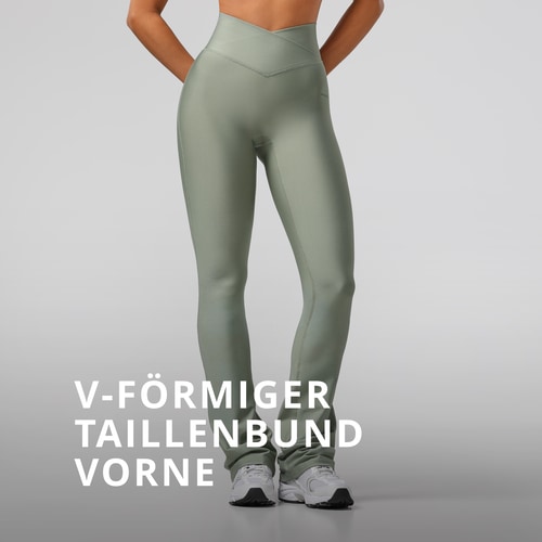 Essence High-Waist Flared Pants (3)